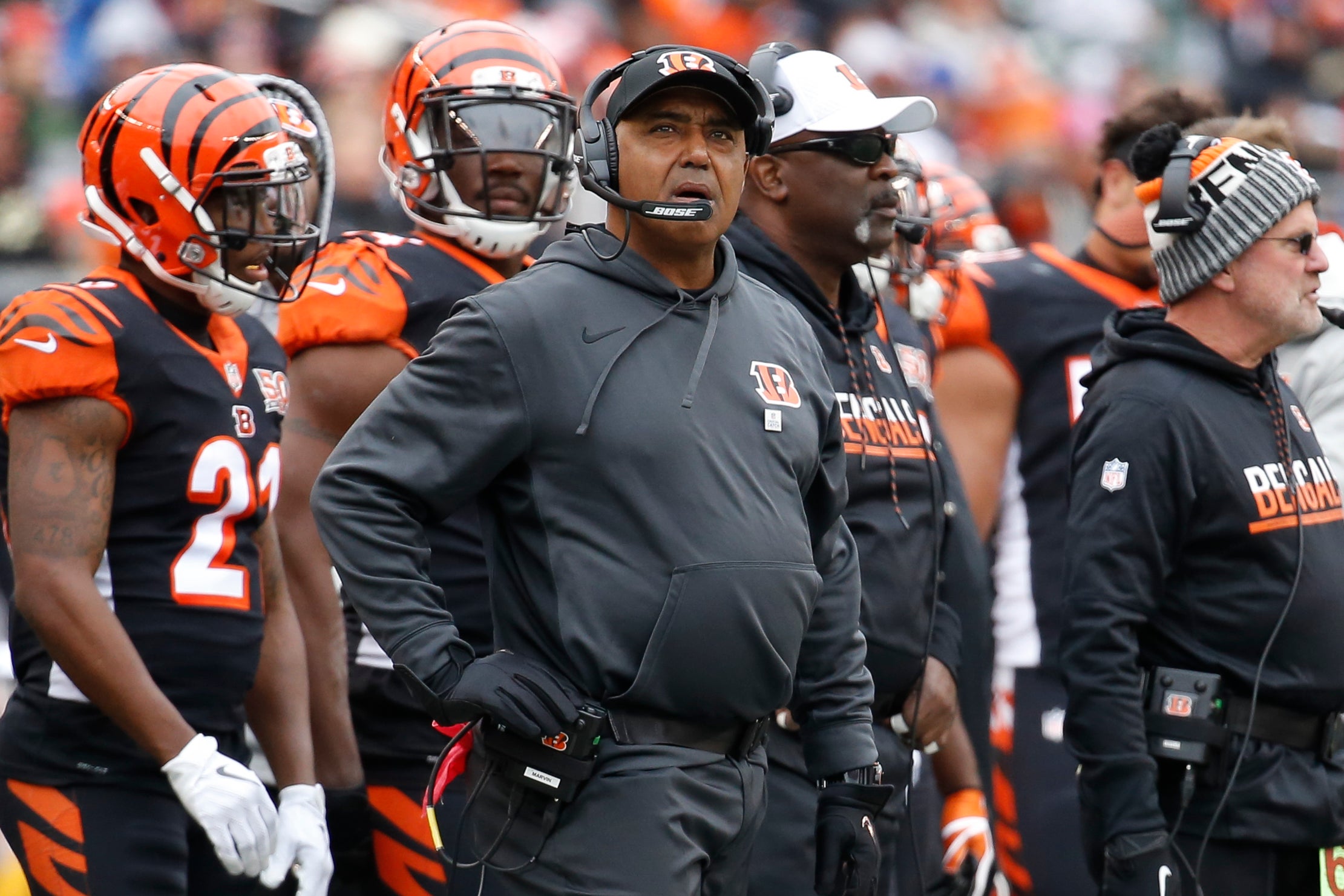 Marvin Lewis is 0-7 in the playoffs. So why is he still coaching