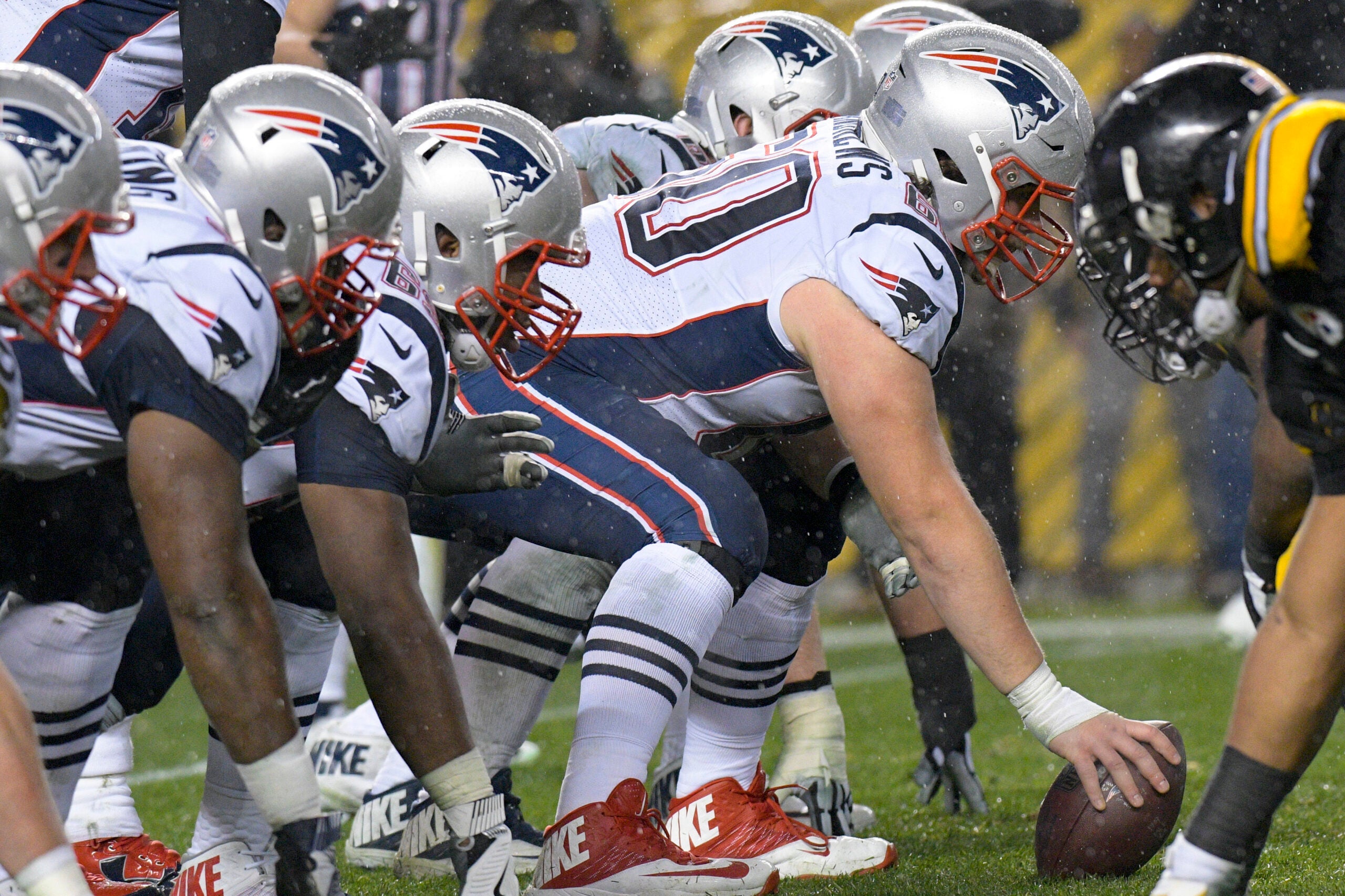 Patriots C David Andrews 'ready to get back' after season lost to