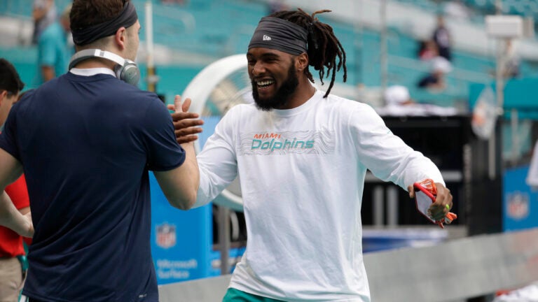 Brandon Bolden, Jacob Hollister