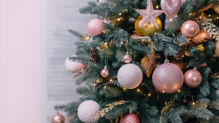 Pink-Christmas-Ornaments