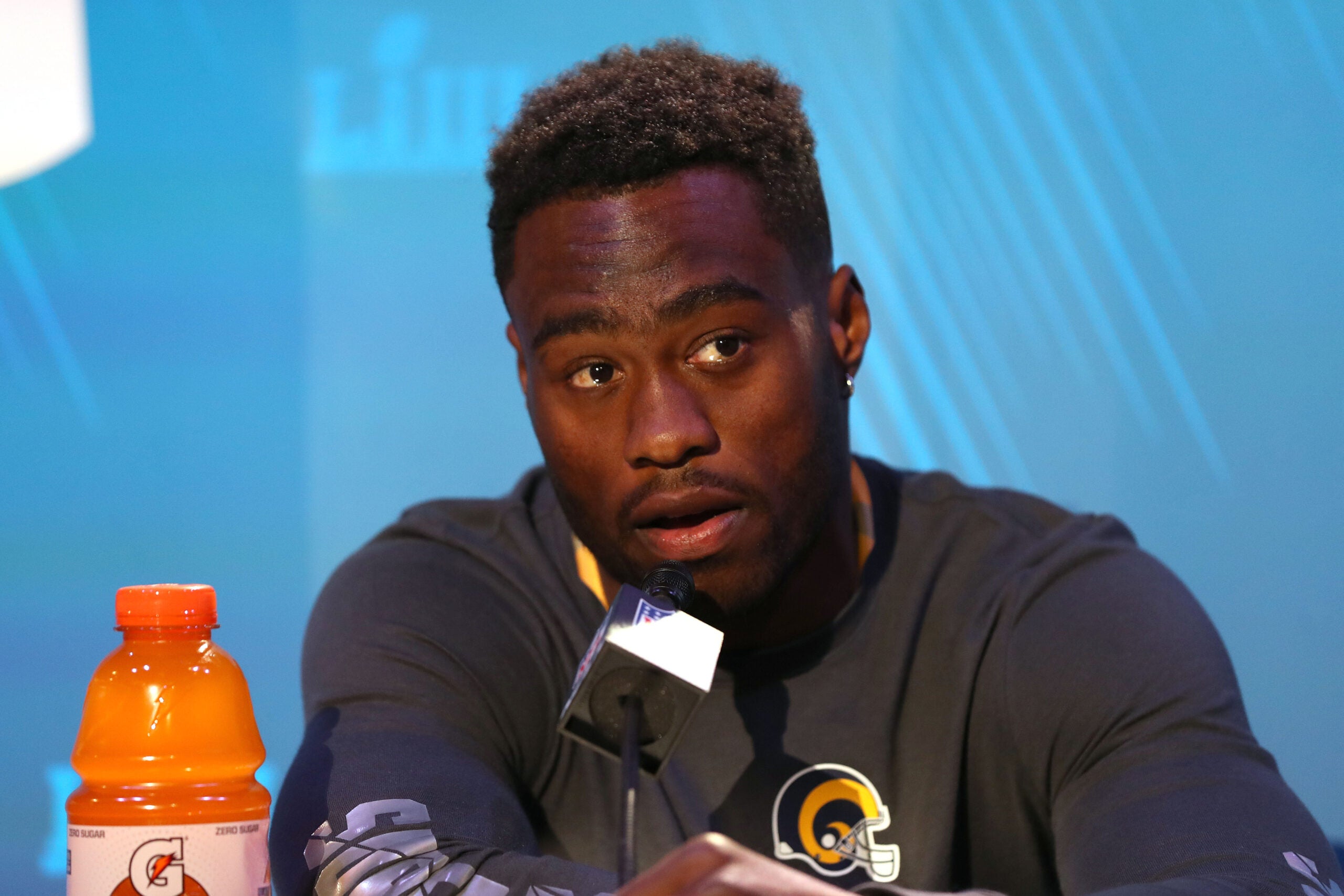 LA Rams' Brandin Cooks surprises team janitor with Super Bowl tickets