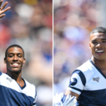 Super Bowl male cheerleaders