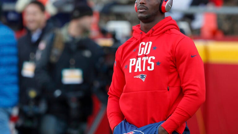 Jason McCourty before the AFC Championship.