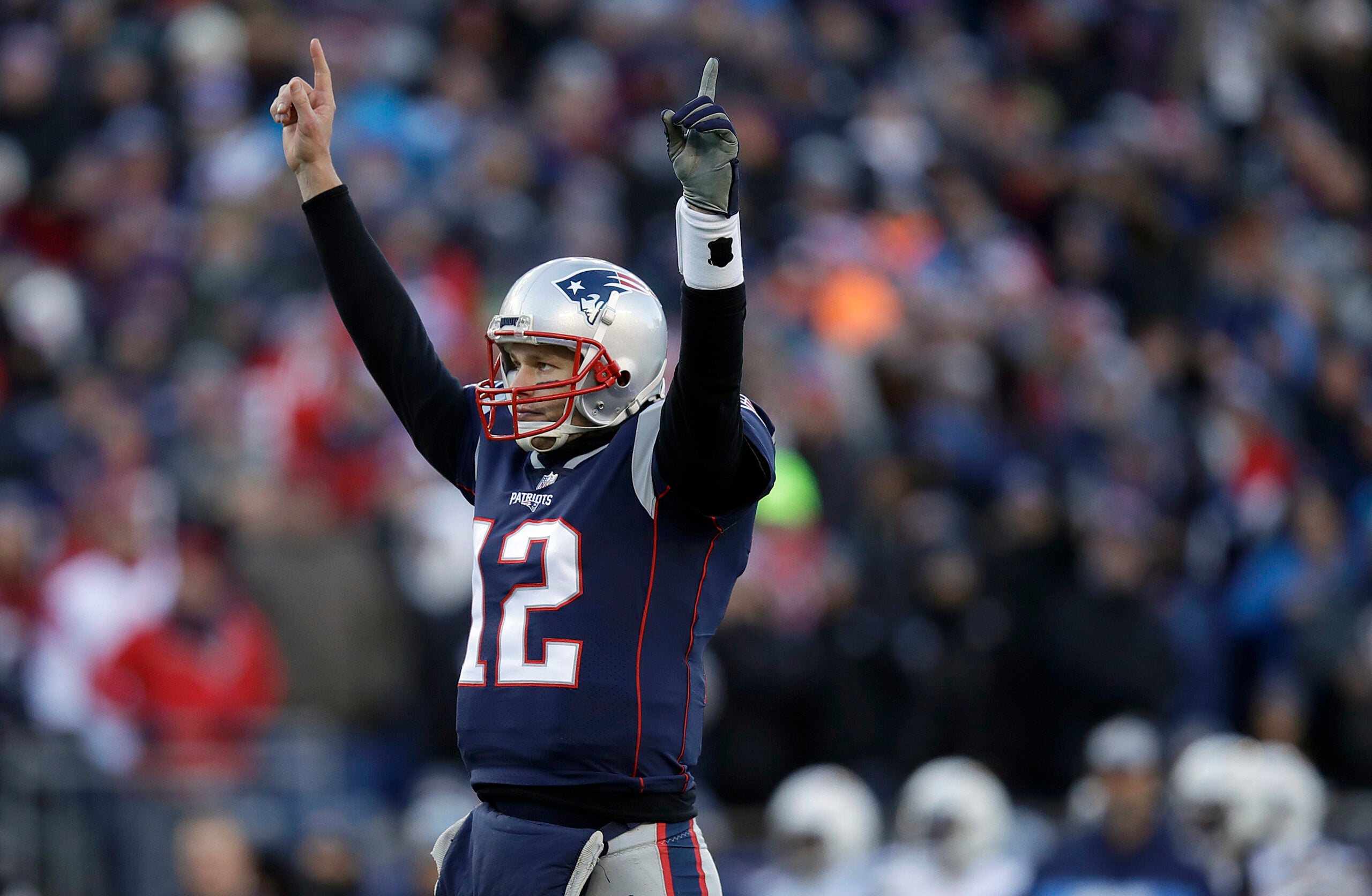 PATRIOTS WIN AFC CHAMPIONSHIP IN OT