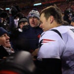 Tom Brady and Bill Belichick AFC Championship