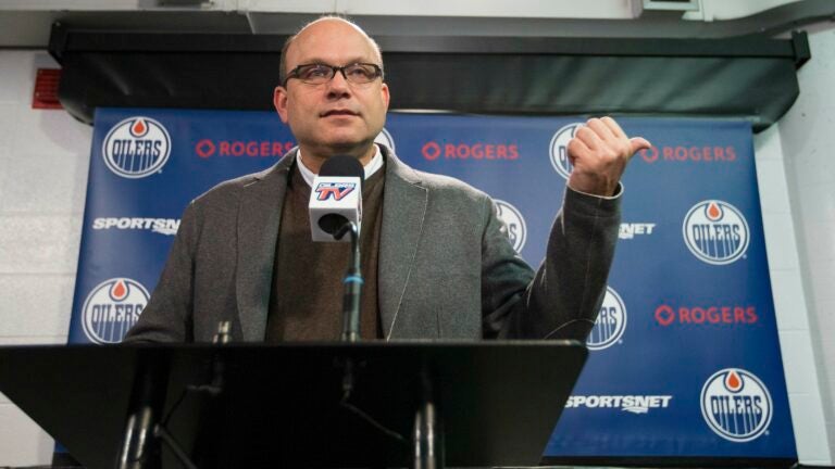 Peter Chiarelli Edmonton Oilers Fired
