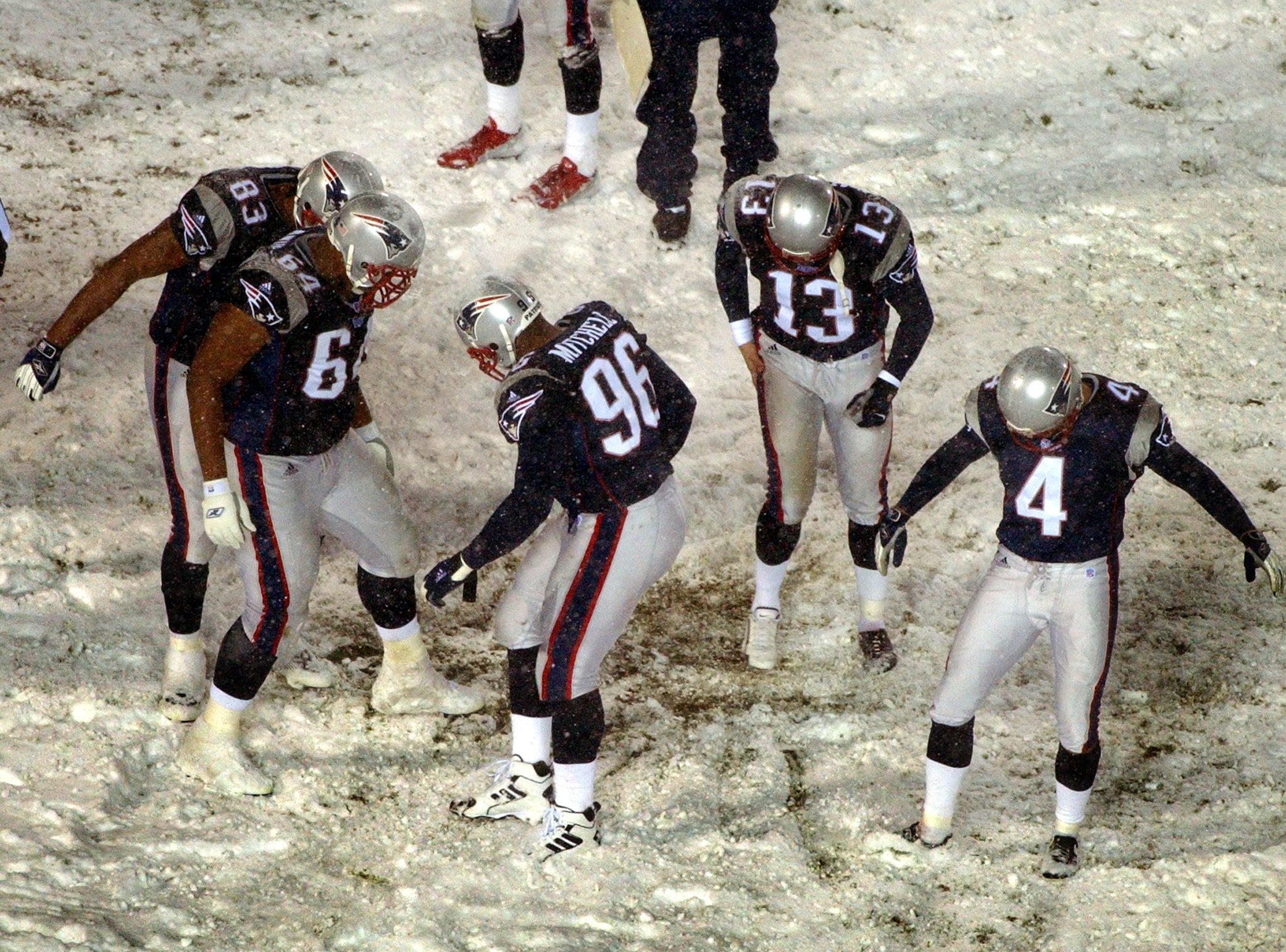 A look at the coldest playoff games in NFL history as Patriots