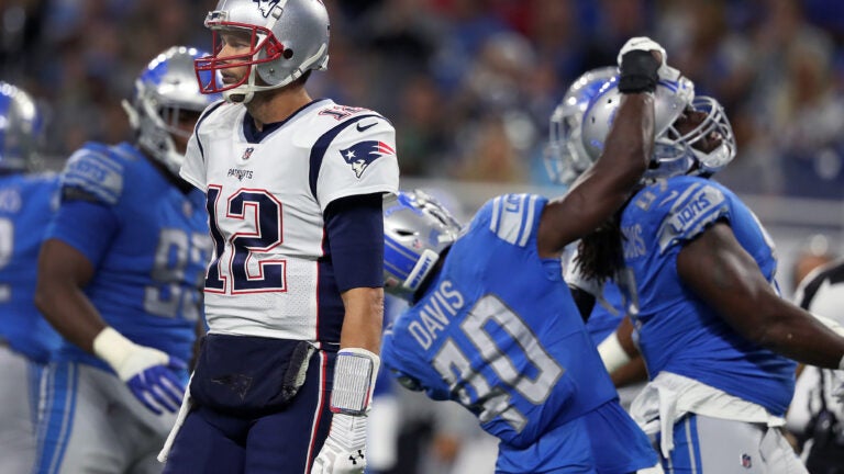 Brady Patriots Lions NFL