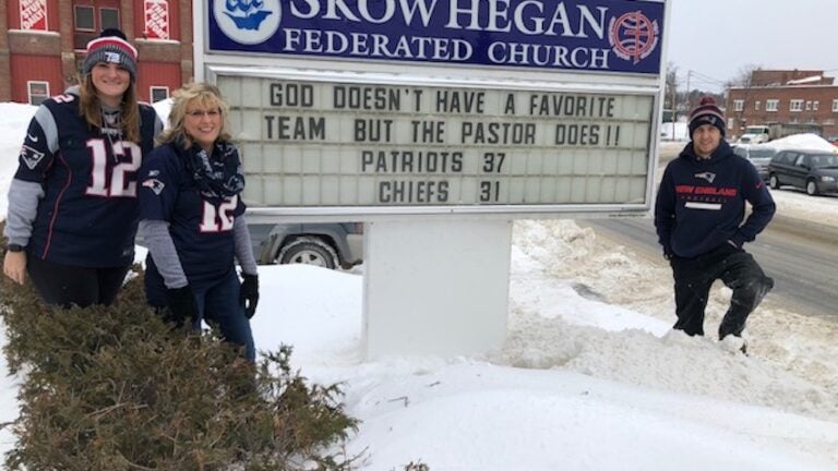 Maine Church Pastor Patriots Prediction