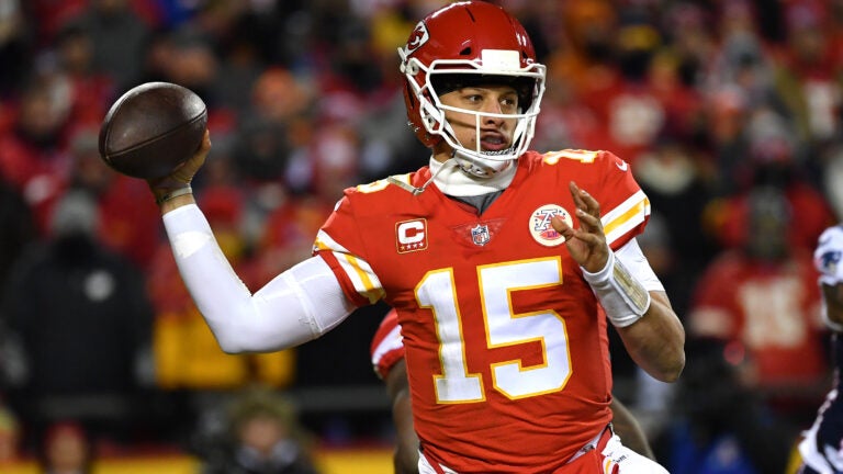 AFC Championship 2019: New England Patriots versus Kansas City Chiefs