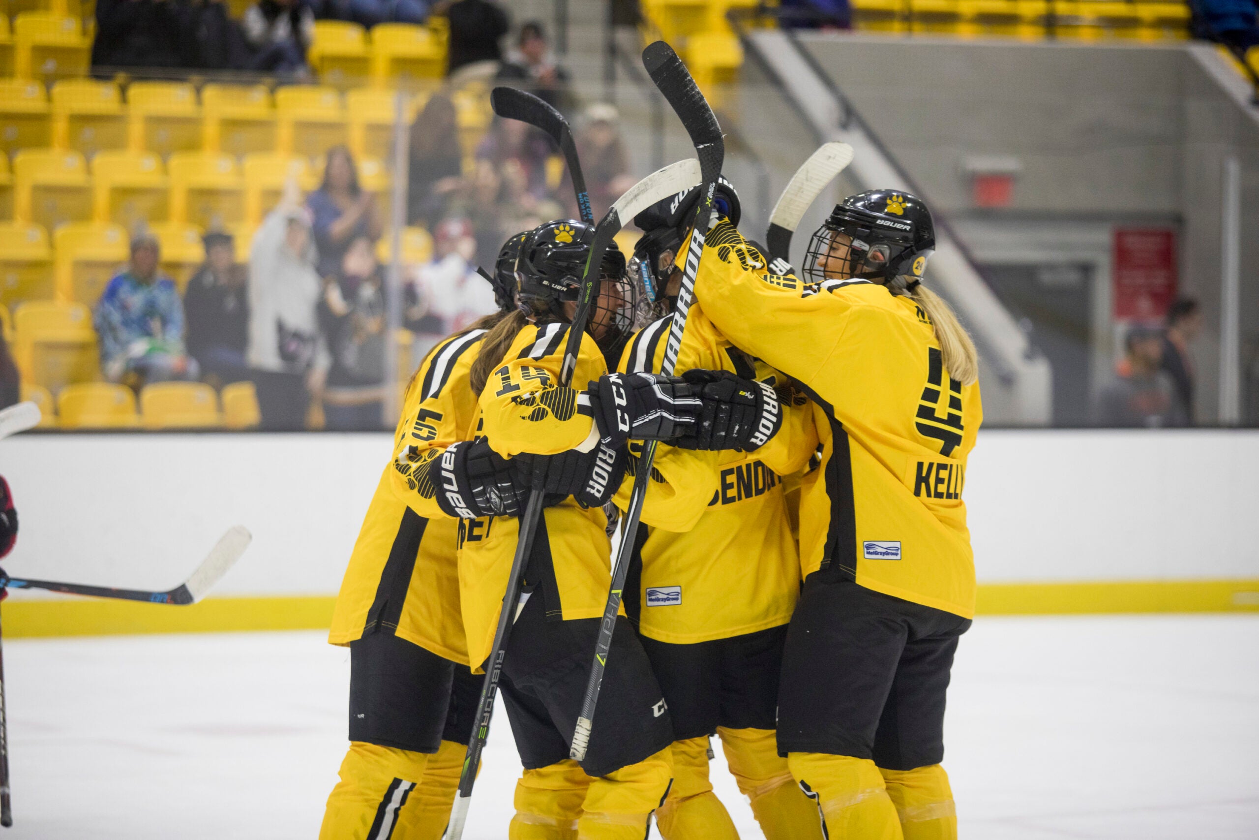 Metropolitan Riveters - Our game-worn Pride jerseys are up for