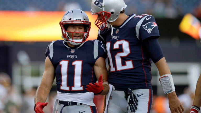 Julian Edelman, Tom Brady