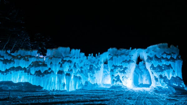 12 photos of this year's Ice Castles in New Hampshire