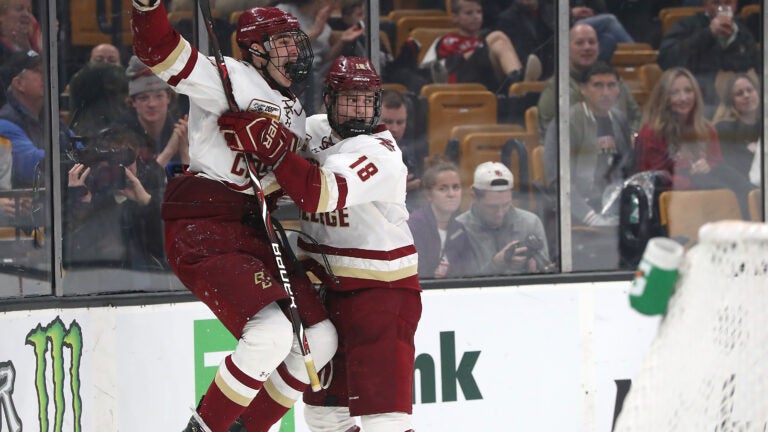 BC Northeastern hockey