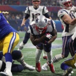 Sony Michel Patriots Super Bowl Touchdown