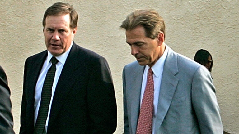 Bill Belichick Nick Saban