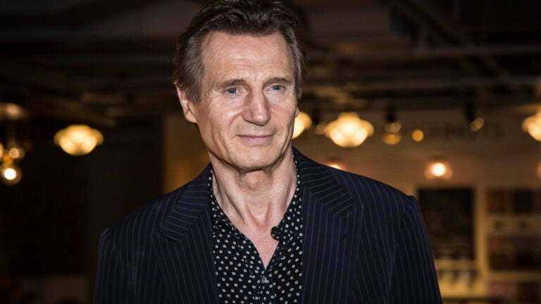 Liam Neeson spotted in Boston filming new movie “Thug”
