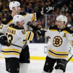 Brad Marchand Zdeno Chara Bruins