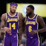 Brandon Ingram Lance Stephenson Lakers