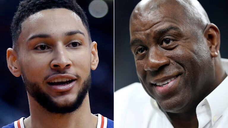 Ben Simmons Magic Johnson NBA
