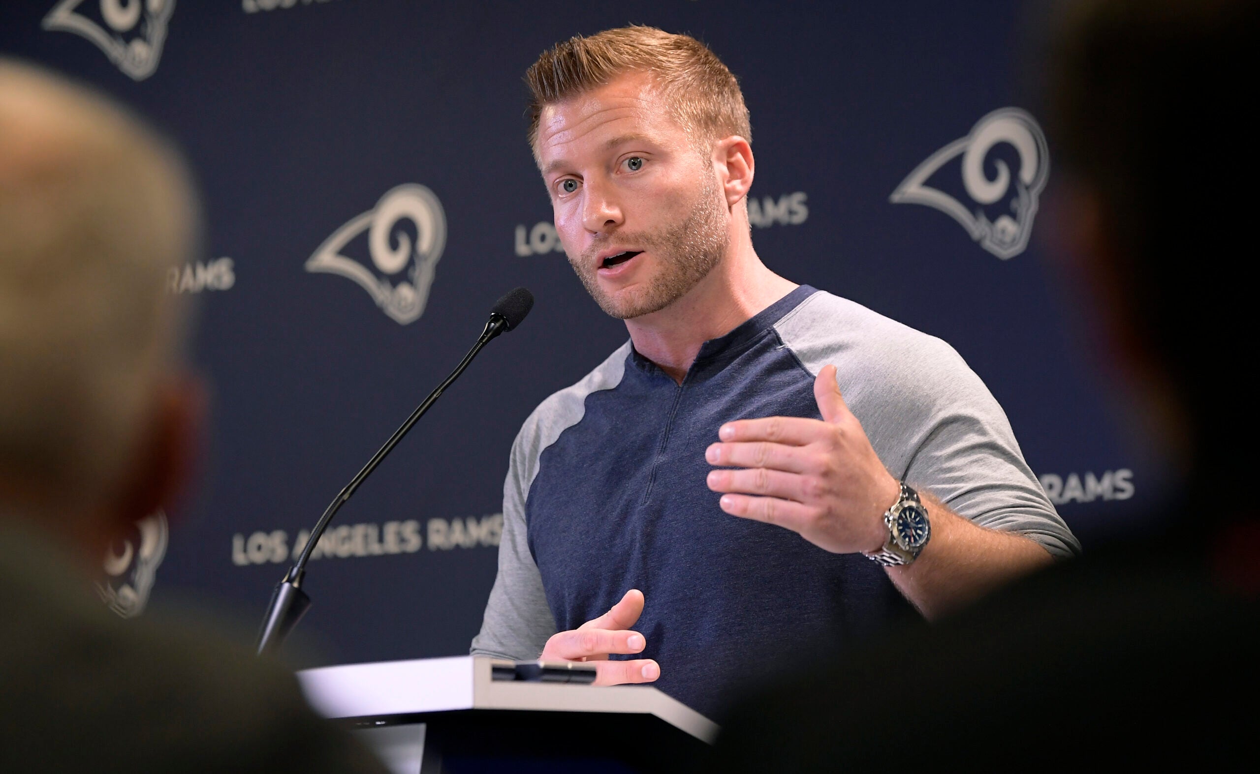 Fresh start as Rams open first offseason training under McVay