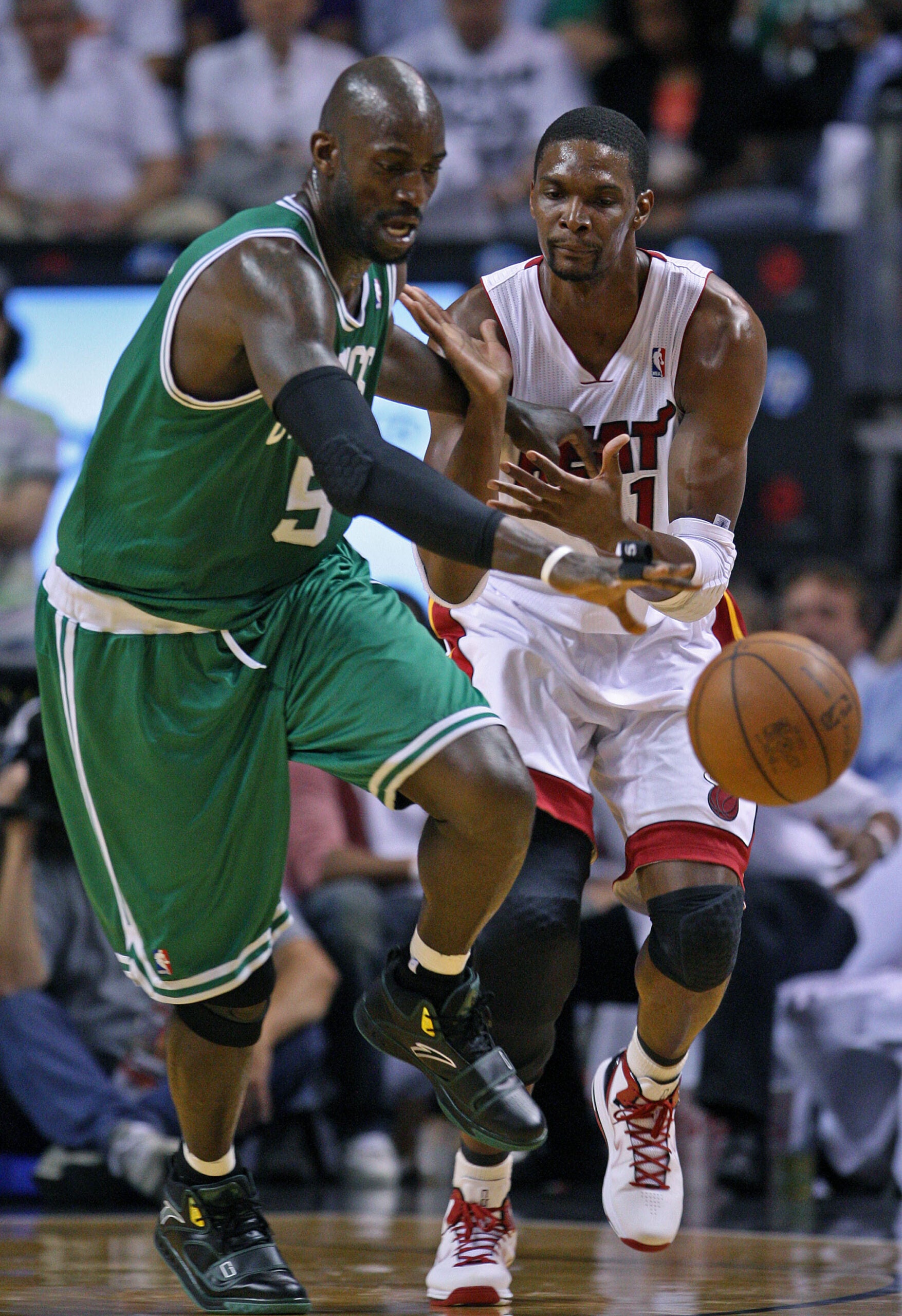 Chris Bosh recalled how Kevin Garnett's trash talk once caused him to ...