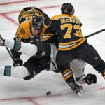 Zdeno Chara, Charlie McAvoy, Bruins Sharks