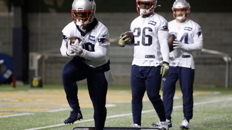 Patriots running backs