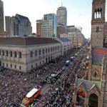 Copley Square Patriots Super Bowl Parade