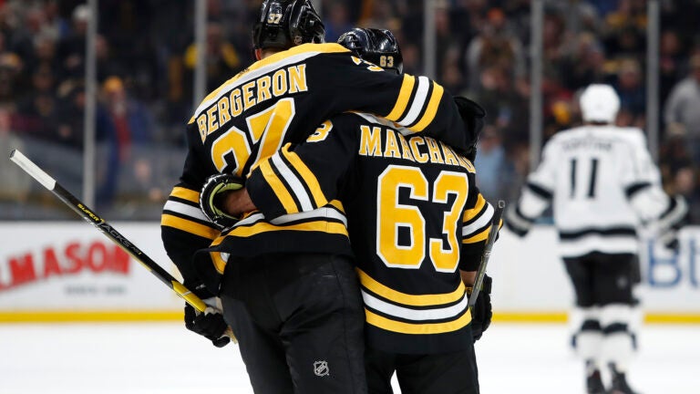 Boston Bruins on X: Brad & Bert side by side.