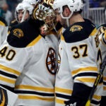 Tuukka Rask, Patrice Bergeron