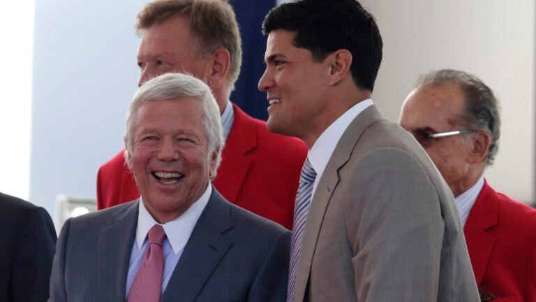Tedy Bruschi Robert Kraft