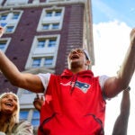 Rob Gronkowski Patriots parade