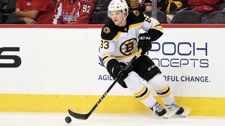 Karson Kuhlman Boston Bruins NHL