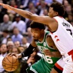 Marcus Smart Celtics Kyle Lowry Raptors