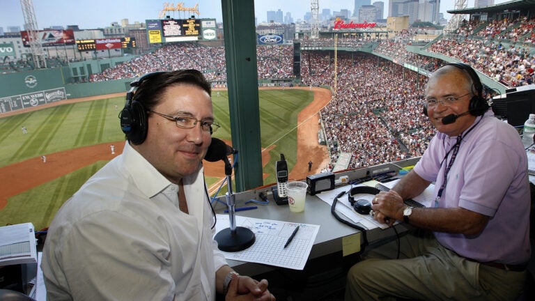 Joe Castiglione Dave O'Brien WEEI Red Sox