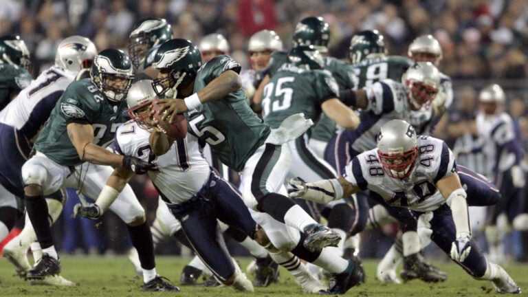 Patriots Eagles Super Bowl XXIX