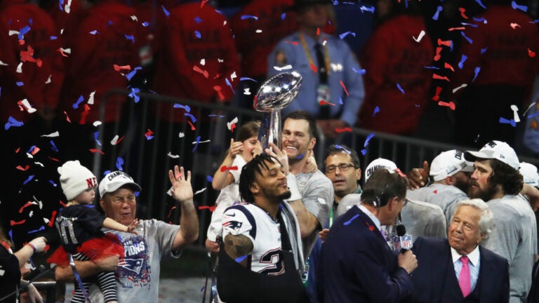 Celebrate Patriots Super Bowl victory with official championship gear
