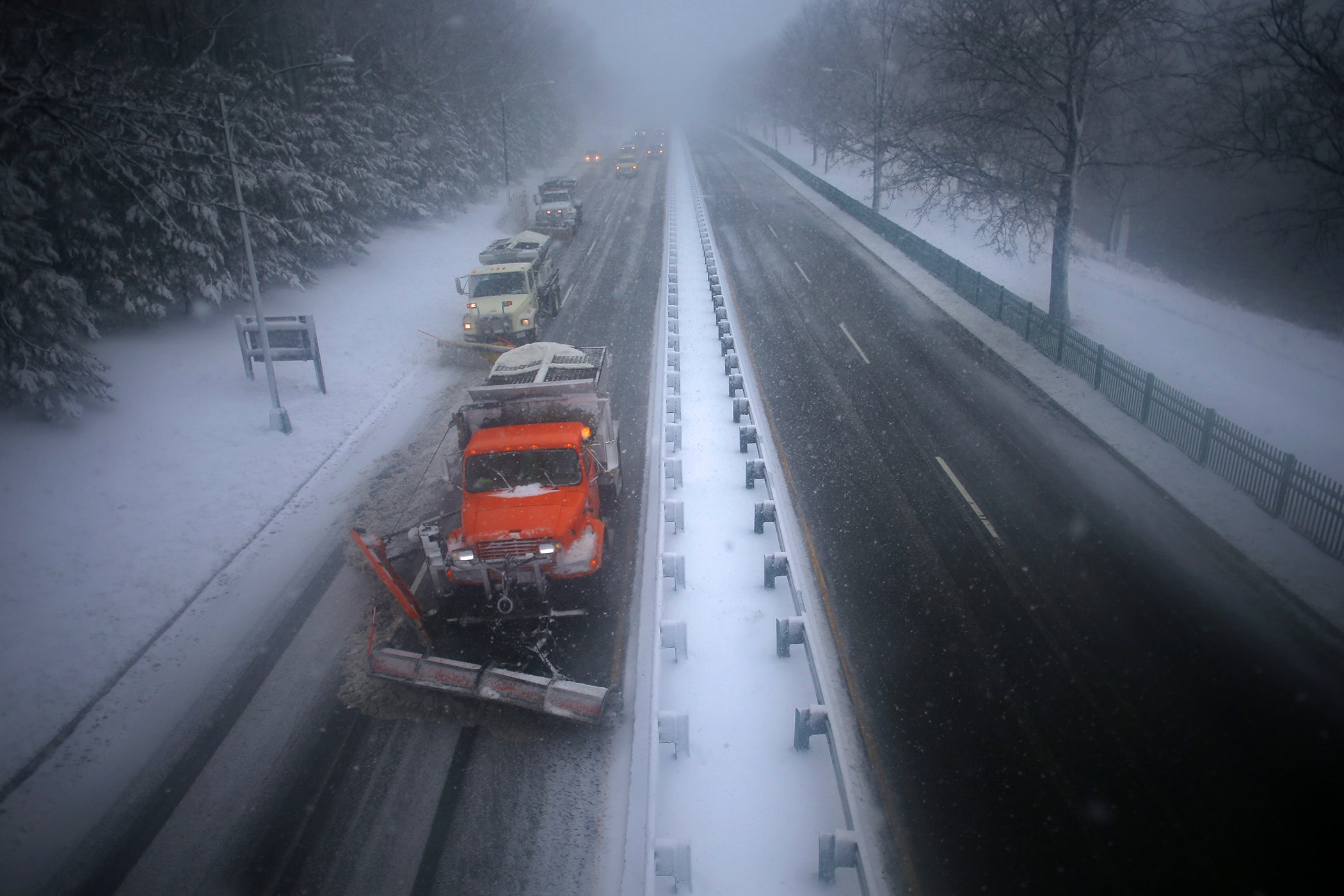 7 Maps Predicting How Much Snow Will Fall In Massachusetts Tuesday Into   Turner031318METROstorm117 