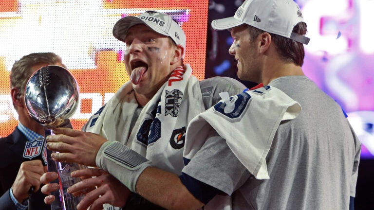 Rob Gronkowski Super Bowl XLIX