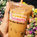 Iced coffee from Dunkin'