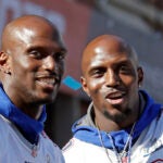 Jason and Devin McCourty Patriots parade