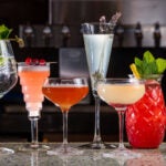 A selection of drinks at Our Fathers