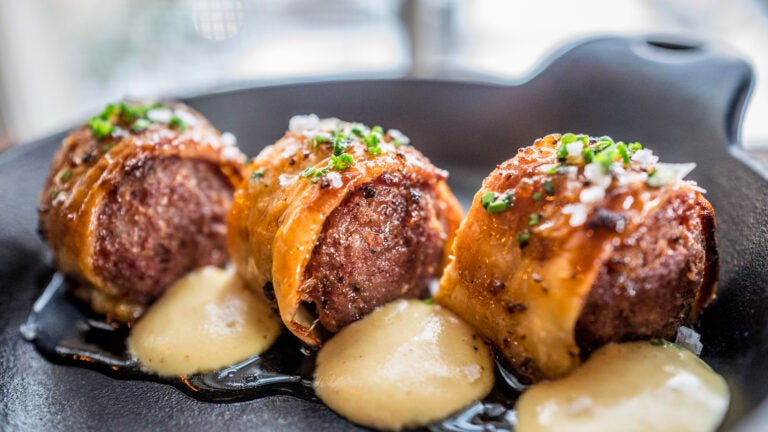 Cotechino Pigs 'N Blankets at Longfellow Bar