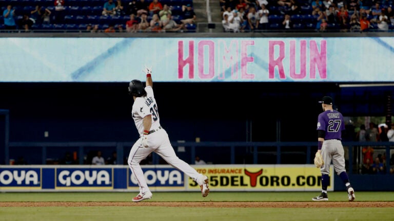 Miami Marlins Colorado Rockies MLB
