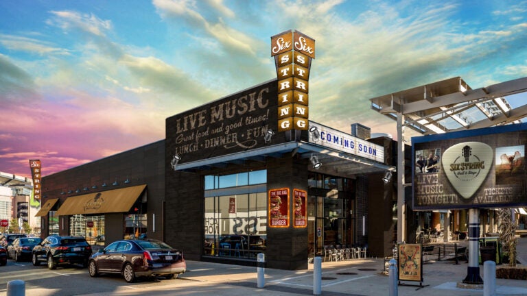 A rendering of Six String Grill and Stage