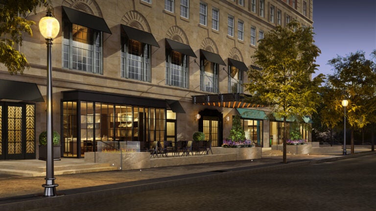 Taj Hotel rendering