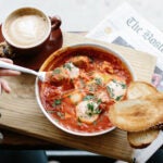 A shakshuka dish at Tatte