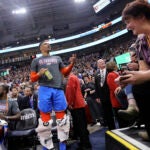 Russell Westbrook Thunder Jazz Fans