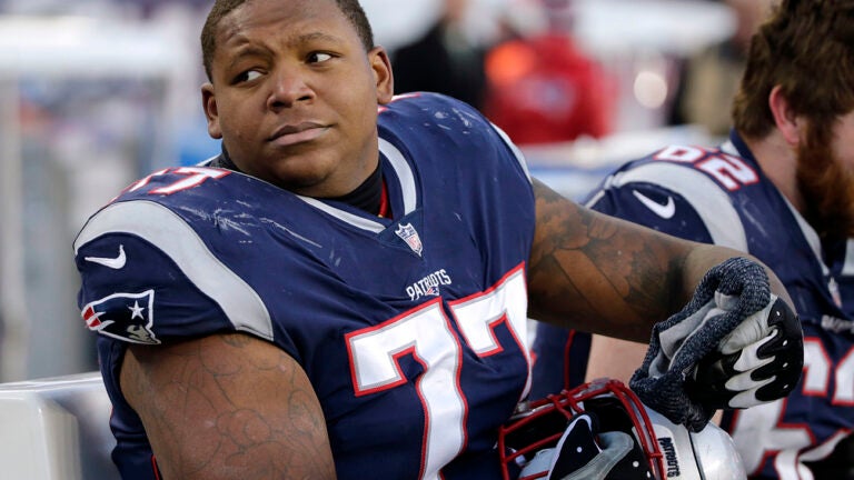 Trent Brown Patriots goodbye